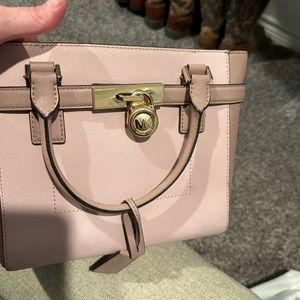 Pink Michael Kors handbag